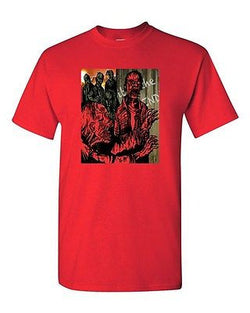 Comic Zombie Apocalypse Horror Tanya Ramsey Artworks Art DT Adult T-Shirts Tee