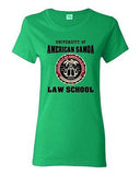 Ladies University Of American Samoa Law School Samoan DT T-Shirt Tee