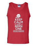 Keep Calm And Bern One Feel The Bern President Vote Campaign DT Adult Tank Top