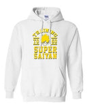 Training To Go Super Saiyan Anime Gym Workout Funny Parody DT Sweatshirt Hoodie