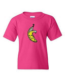 Too Cute To Eat Banana Fruits Sweet Dessert Novelty DT Youth Kids T-Shirt Tee