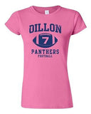 Junior Dillon 7 Football Ball Retro Sports Novelty DT T-Shirt Tee