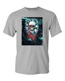 Death Of Time Skull Tanya Ramsey Artworks Art DT Adult T-Shirts Tee
