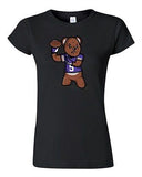 Junior Teddy Bear Quarterback Sports Minnesota Football Funny Fan DT T-Shirt Tee