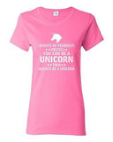 Ladies Always Be Yourself Unless You Can Be A Unicorn Funny Humor T-Shirt Tee