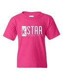 Star Labs Captain TV Laboratories Labs Logo Comics DT Youth Kids T-Shirt Tee