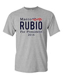 Marco Rubio For President 2016 Vote Campaign Election USA DT Adult T-Shirt Tee