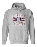 Believe In Brady Ball MVP New England Football Sports Fan DT Sweatshirt Hoodie