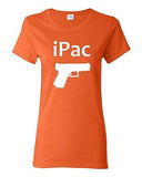 Ladies iPac Gun Rights 2nd Amendment AR-15 Rifle Graphic Funny Humor T-Shirt Tee