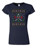 Junior Firefighter Hero Ugly Christmas Sweater Fire Firemen Funny DT T-Shirt Tee