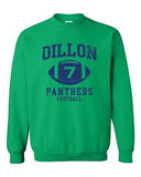 Dillon 7 Football Retro Sports Novelty DT Novelty Crewneck Sweatshirt