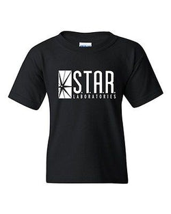 Star Labs Captain TV Laboratories Labs Logo Comics DT Youth Kids T-Shirt Tee