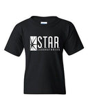 Star Labs Captain TV Laboratories Labs Logo Comics DT Youth Kids T-Shirt Tee