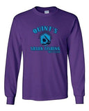 Long Sleeve Adult T-Shirt Quint's Shark Fishing Amity Island Shark TV Movie DT