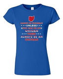 Junior Always Be Yourself Unless You Can Be An Ohioan Map Star DT T-Shirt Tee