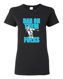 Ladies Dab On Them Folks Football Sports Dance Touchdown Funny DT T-Shirt Tee