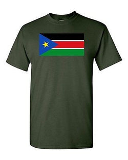 South Sudan Country Flag Africa Juba State Nation Patriotic DT Adult T-Shirt Tee