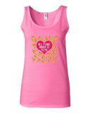 Junior Heart Pizza Lover I Love Pizza Food Cute Funny Humor Sleeveless Tank Tops