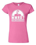 Junior WWRD What Would Reagan Do? President Election 84 Funny DT T-Shirt Tee