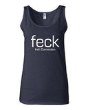 Junior Feck Irish Connection Slang Comedy Funny Graphic Humor Novelty Tank Top