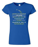 Junior Always Be Yourself Unless You Can Be An Hawaiian Map Star DT T-Shirt Tee