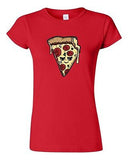 Junior Too Cute To Eat Pizza Cheese Meal Food Snacks Novelty DT T-Shirt Tee