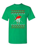 Bling Santa Sweater Music Song Ugly Hot Christmas Funny DT Adult T-Shirt Tee
