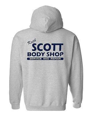 Keith Scott One Tree Hill Body Shop Carolina TV Back Print DT Sweatshirt Hoodie
