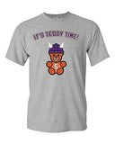 It's Teddy Time Minnesota Football Purple Sports Fan Adult DT T-Shirt Tee