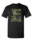 Camo America's Away Colors USA United States Patriotic DT Adult T-Shirt Tee