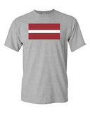 Latvia Country Flag Riga Latvian State Nation Patriotic DT Adult T-Shirt Tee