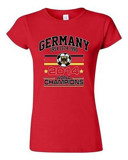 Junior Deutschland Germany 2014 World Champions Novelty DT T-Shirt Tee