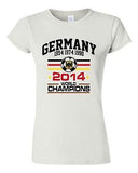 Junior Deutschland Germany 2014 World Champions Novelty DT T-Shirt Tee