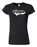 Junior Awesome Since 1983 With Tail Happy Birthday Gifts Funny DT T-Shirt Tee