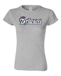 Junior Deflatriots Deflate Gate Funny Parody Football Game Sports DT T-Shirt Tee