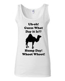 Junior Hump Day! Camel Animals Funny Humor Novelty Statement Graphics Tank Top