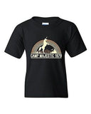 Camp Majestic Unicorn Rainbow BeanePod Artworks Art Funny Youth Kids T-Shirt Tee