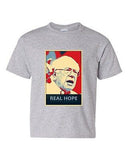 Real Hope Bernie Sanders 2016 Election Vote President DT Youth Kids T-Shirt Tee