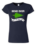 Junior Bend Over I'll Show You Vacation TV Ugly Christmas Funny DT T-Shirt Tee