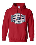 New England VS The World Champions Game Football Sports Fan DT Sweatshirt Hoodie