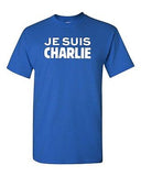 Je Suis Charlie Support France Freedom Protest Paris Novelty Adult T-Shirt Tee