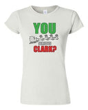 Junior You Serious Clark Funny Humor Christmas Holiday Vacation DT T-Shirt Tee