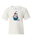 Too Cute To Eat Cupcake Sweet Food Dessert Novelty DT Youth Kids T-Shirt Tee