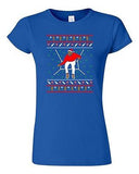 Junior Bling Santa Sweater Cellphone Music Ugly Christmas Funny DT T-Shirt Tee
