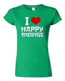 Junior I Love Happy Endings Massage Therapist Relax Funny Humor DT T-Shirt Tee