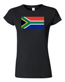 Junior South Africa Country Flag African State Nation Patriotic DT T-Shirt Tee