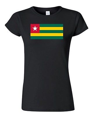 Junior Togo Country Flag French Africa Lome State Nation Patriot DT T-Shirt Tee