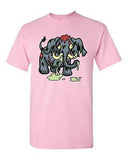 Zombie Elephant Undead Animals Devil Monster Horror Adult DT T-Shirt Tee