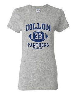 Ladies Dillon Football Retro Sports Players Ball Novelty DT T-Shirt Tee