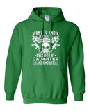 Want To Know If There's Life After Death Father Date Funny DT Sweatshirt Hoodie